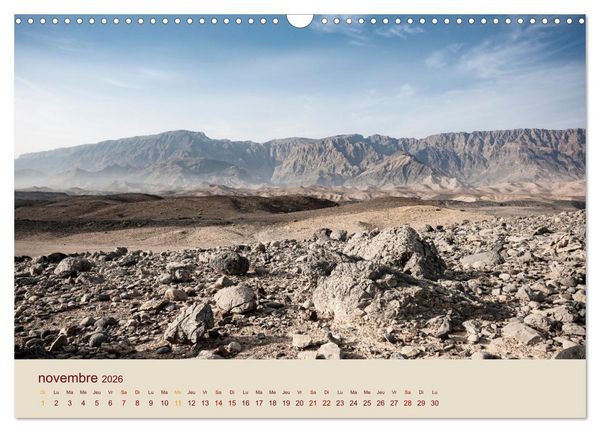 Produktbild: Entre pierres et sable (Calendrier mural 2026 DIN A3 vertical), CALVENDO calendrier mensuel