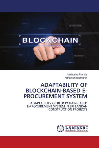 Produktbild: ADAPTABILITY OF BLOCKCHAIN-BASED E-PROCUREMENT SYSTEM