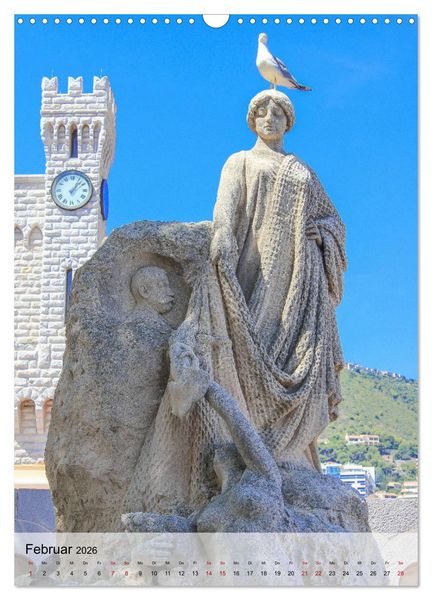 Produktbild: Monaco - Historisches Monaco (Wandkalender 2026 DIN A3 hoch), CALVENDO Monatskalender