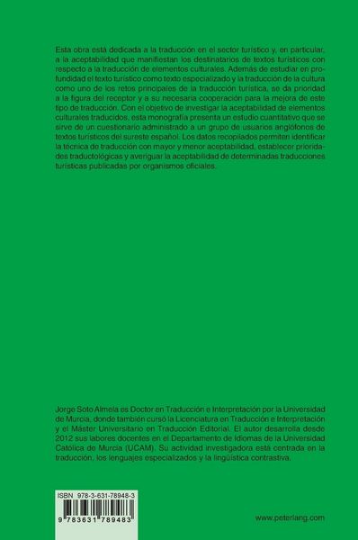 Produktbild: La traducci&oacute;n de la cultura en el sector tur&iacute;stico
