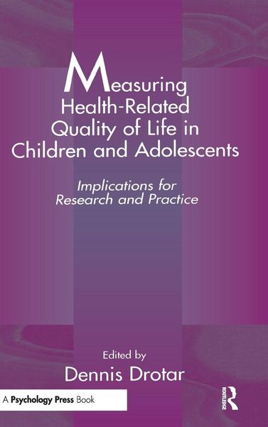 Produktbild: Measuring Health-Related Quality of Life in Children and Adolescents
