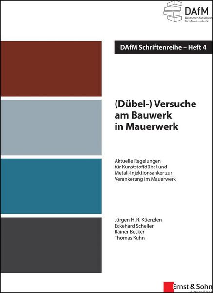 Produktbild: (D&uuml;bel-) Versuche am Bauwerk in Mauerwerk