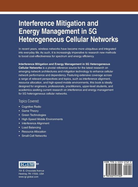 Produktbild: Interference Mitigation and Energy Management in 5G Heterogeneous Cellular Networks