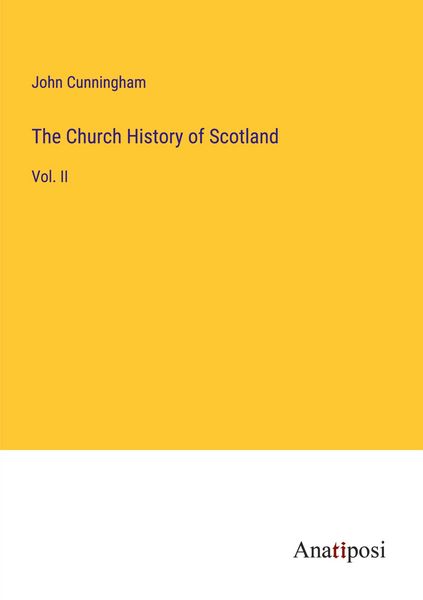 Produktbild: The Church History of Scotland