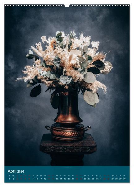 Produktbild: Trockenblumen Bouquet (Wandkalender 2026 DIN A2 hoch), CALVENDO Monatskalender