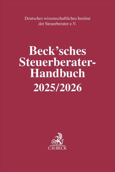 Produktbild: Beck'sches Steuerberater-Handbuch 2025/2026