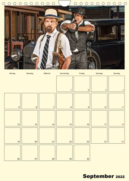 Produktbild: Die 20er Jahre. Gangster, Frauen und Kanonen (Wandkalender 2022 DIN A4 hoch)