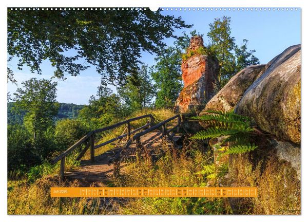 Produktbild: Magischer Pf&auml;lzer Wald (Wandkalender 2026 DIN A2 quer), CALVENDO Monatskalender