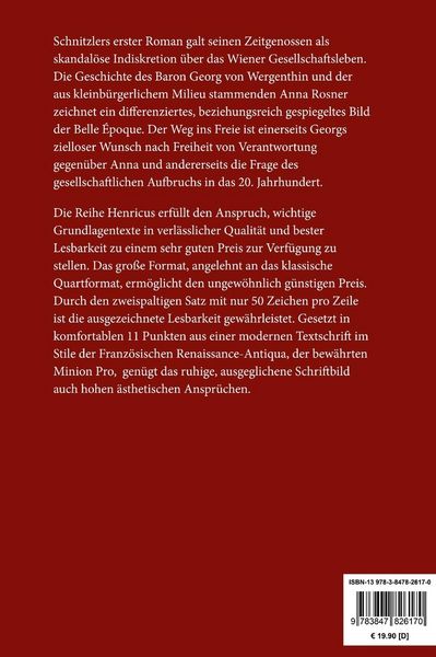 Produktbild: Der Weg ins Freie