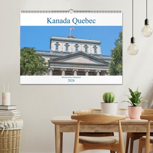 Produktbild: Kanada Quebec - Historisches Montreal (Wandkalender 2026 DIN A2 quer), CALVENDO Monatskalender