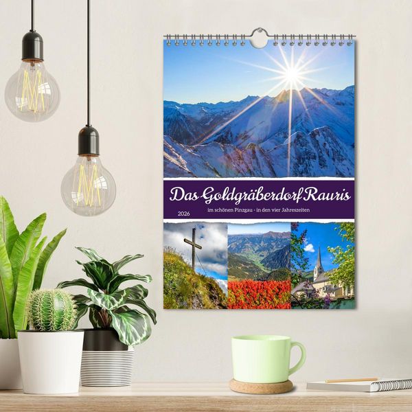 Produktbild: Das Goldgr&auml;berdorf Rauris (Wandkalender 2026 DIN A4 hoch), CALVENDO Monatskalender