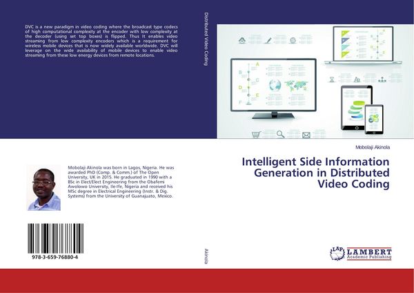 Produktbild: Intelligent Side Information Generation in Distributed Video Coding