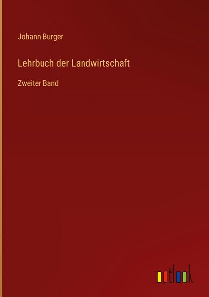 Produktbild: Lehrbuch der Landwirtschaft