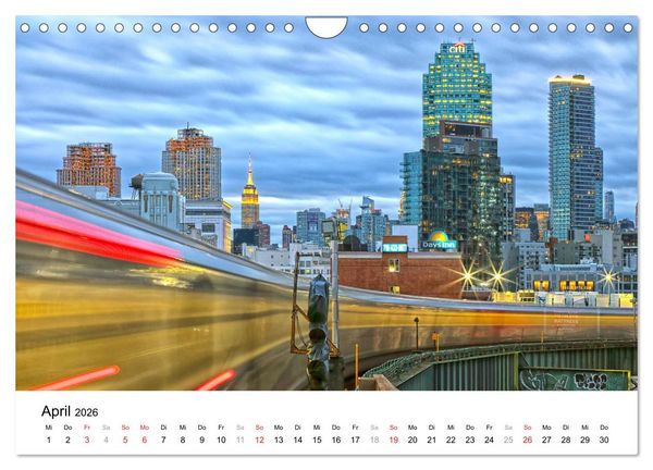 Produktbild: New York - New York. Impressionen der Mega-City (Wandkalender 2026 DIN A4 quer), CALVENDO Monatskalender