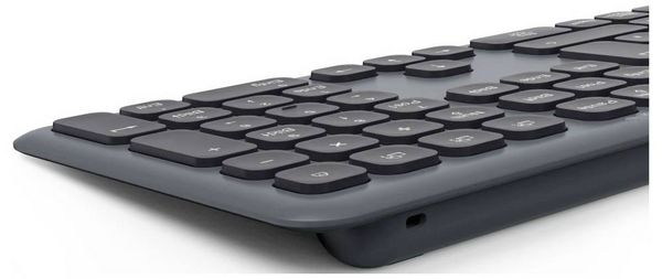 Produktbild: Hama Multi-Device-Tastatur-Maus-Set "WKM-550", kabellos, Funk/BT, SW, QWERTZ DE Kabellos Tastatur, Maus-Set Deutsch, QWERTZ Schwarz