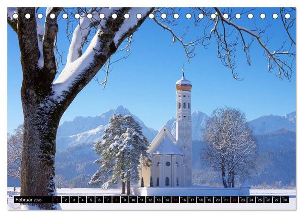 Produktbild: Unterwegs in Deutschland (Tischkalender 2026 DIN A5 quer), CALVENDO Monatskalender