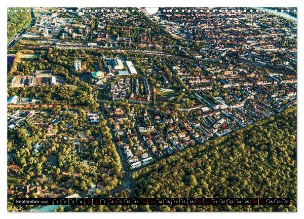 Produktbild: Hannover - Luftige Einblicke (Wandkalender 2026 DIN A3 quer), CALVENDO Monatskalender