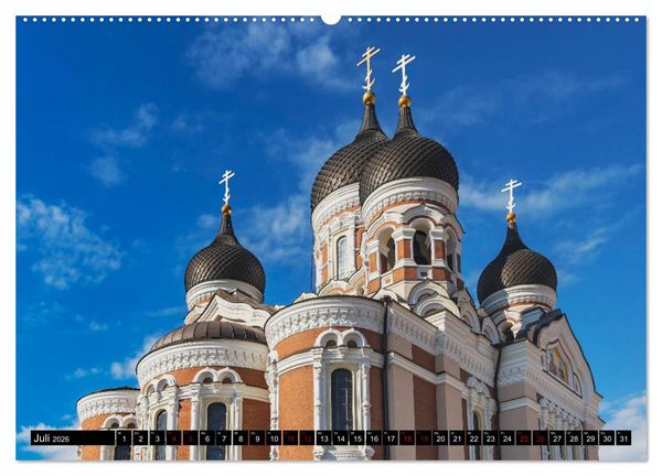 Produktbild: Ein Wochenende in Tallinn (Wandkalender 2026 DIN A2 quer), CALVENDO Monatskalender
