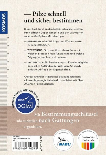 Produktbild: Handbuch für Pilzsammler