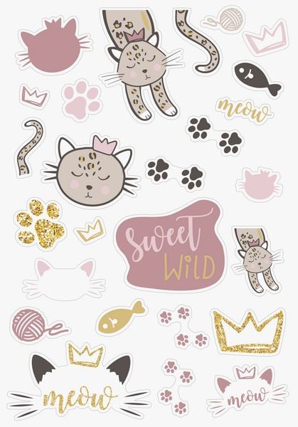 Produktbild: Brunnen Freundebuch Sweet Wild Cat