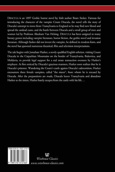 Produktbild: DRACULA (Wisehouse Classics - The Original 1897 Edition)