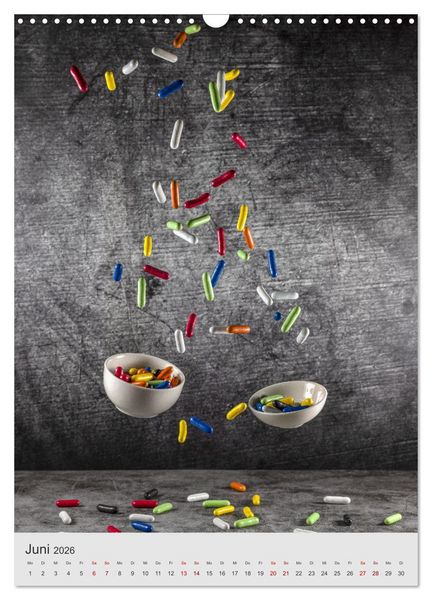 Produktbild: Schwerelose Momente (Wandkalender 2026 DIN A3 hoch), CALVENDO Monatskalender