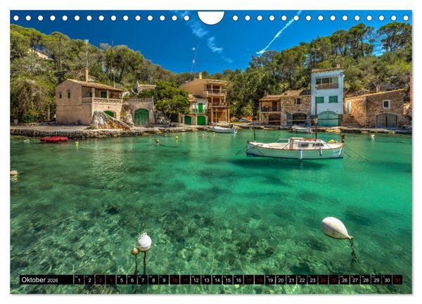 Produktbild: Mallorca - Cala Figuera Spezial (Wandkalender 2026 DIN A4 quer), CALVENDO Monatskalender