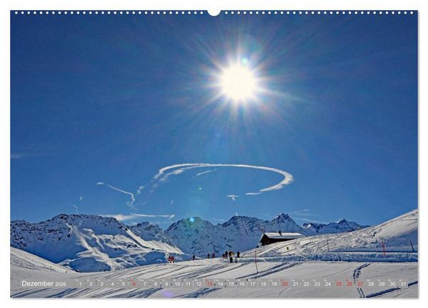 Produktbild: AROSA im Winter (hochwertiger Premium Wandkalender 2026 DIN A2 quer), Kunstdruck in Hochglanz