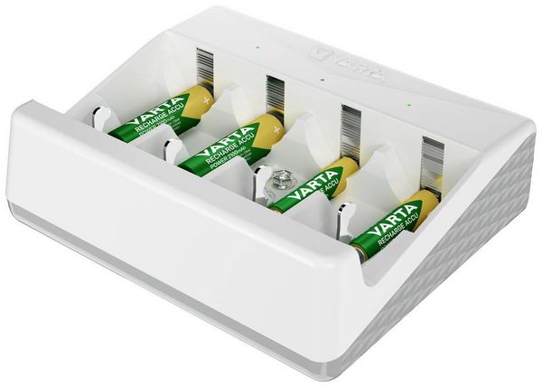 Produktbild: Varta Universal Charger Rundzellen-Ladeger&auml;t NiMH Micro (AAA), Mignon (AA), Baby (C), Mono (D), 9 V Block