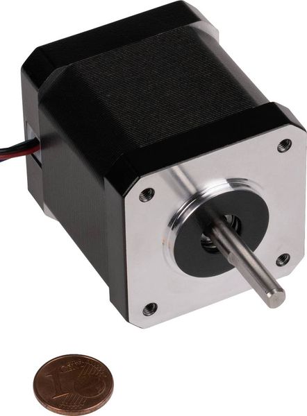 Produktbild: Joy-it Schrittmotor NEMA17-06 0.59 Nm 2A 2A Wellen-Durchmesser: 5mm