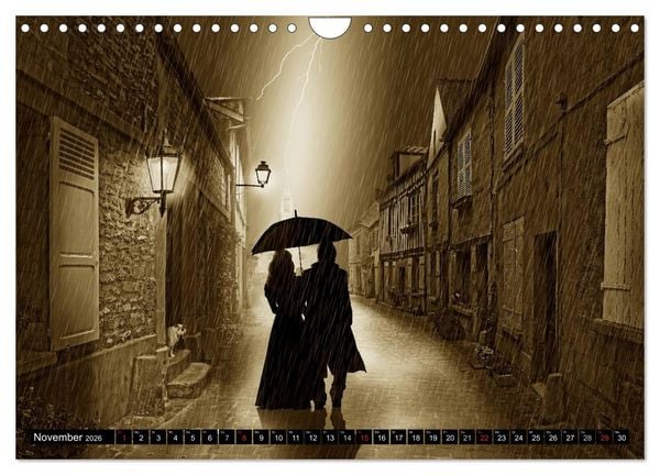 Produktbild: Nostalgie in Sepia (Wandkalender 2026 DIN A4 quer), CALVENDO Monatskalender