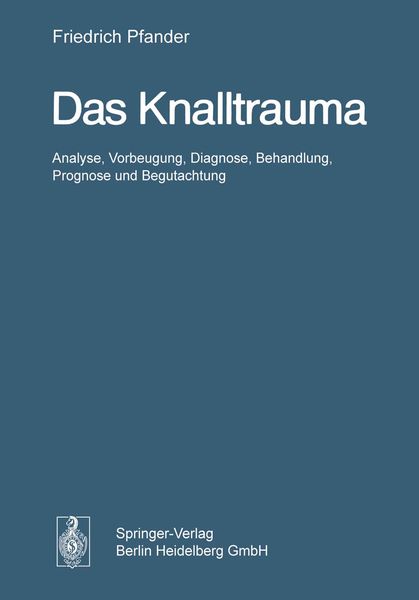 Produktbild: Das Knalltrauma