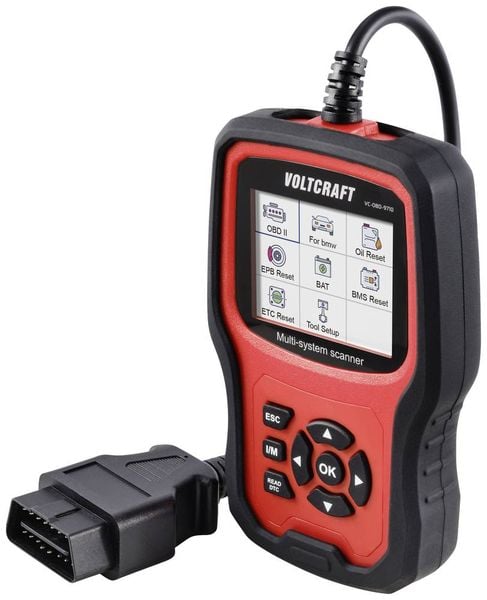 VOLTCRAFT VC-OBD-9710 OBD II Diagnosetool VC-14616100 online bestellen ...