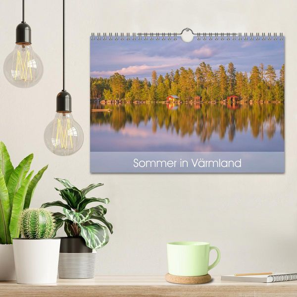Produktbild: Schwedischer Sommer in V&auml;rmland (Wandkalender 2026 DIN A4 quer), CALVENDO Monatskalender