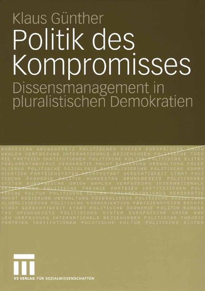 Produktbild: Politik des Kompromisses
