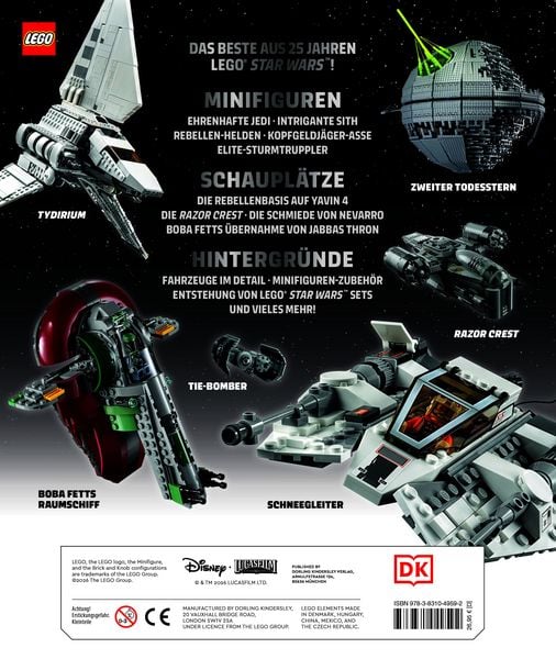 Produktbild: LEGO&reg; Star Wars&trade; Lexikon der Figuren, Raumschiffe und Droiden