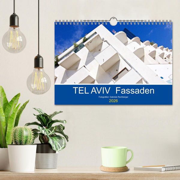 Produktbild: TEL AVIV Fassaden (Wandkalender 2026 DIN A4 quer), CALVENDO Monatskalender