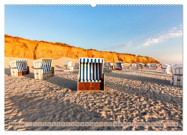 Produktbild: IN SYLT VERLIEBT (Wandkalender 2026 DIN A2 quer), CALVENDO Monatskalender