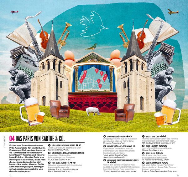 Produktbild: 50 Maps Paris (DuMont Reisef&uuml;hrer)
