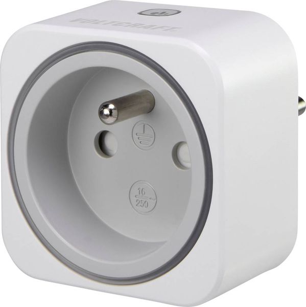 Produktbild: VOLTCRAFT SEM6000FR Energiekosten-Messger&auml;t Bluetooth&reg;-Schnittstelle, Datenexport, Datenloggerfunktion, Kostenprognose, TRMS