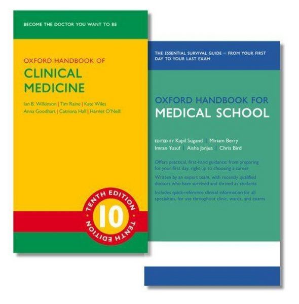 Produktbild: Oxford Handbook of Clinical Medicine and Oxford Handbook for Medical School