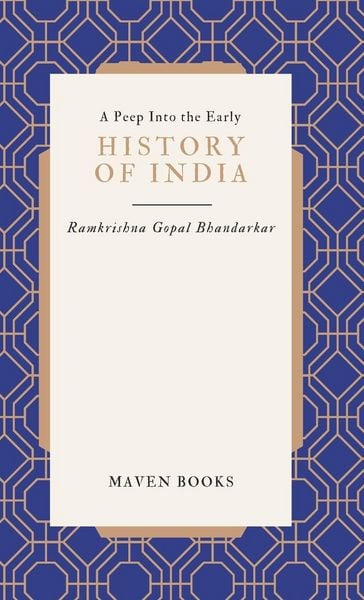 Produktbild: A Peep Into the Early HISTORY OF INDIA
