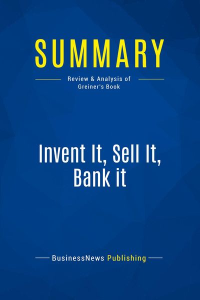 Produktbild: Summary: Invent It, Sell It, Bank it