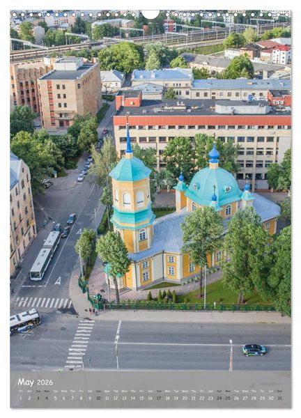 Produktbild: Riga Sigulda Latvia (Wall Calendar 2026 DIN A3 portrait), CALVENDO 12 Month Wall Calendar