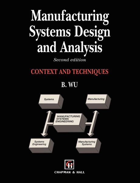Produktbild: Manufacturing Systems Design and Analysis