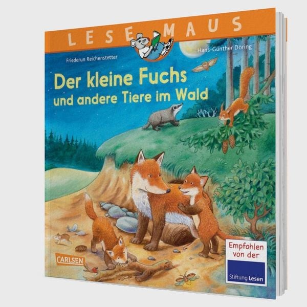 Produktbild: LESEMAUS 181: Der kleine Fuchs und andere Tiere im Wald