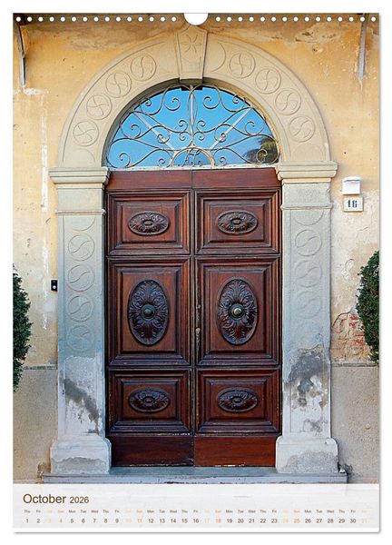 Produktbild: Umbrian Doorways (Wall Calendar 2026 DIN A3 portrait), CALVENDO 12 Month Wall Calendar