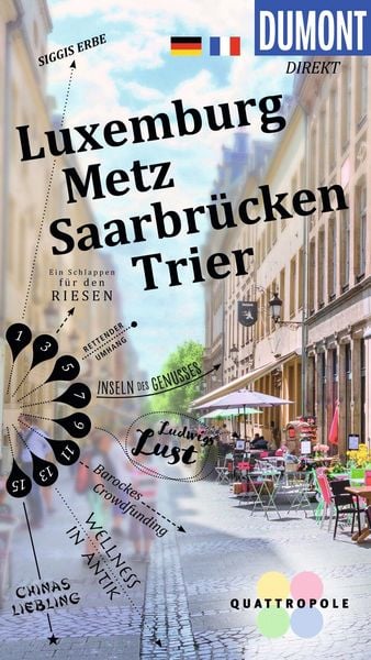 Produktbild: DUMONT direkt Reisef&uuml;hrer Luxemburg, Metz, Saarbr&uuml;cken, Trier
