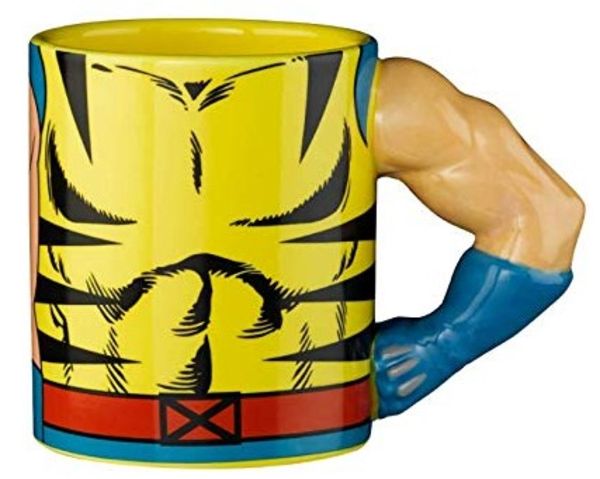 Tasse 'Wolverine' / mit 3D Arm