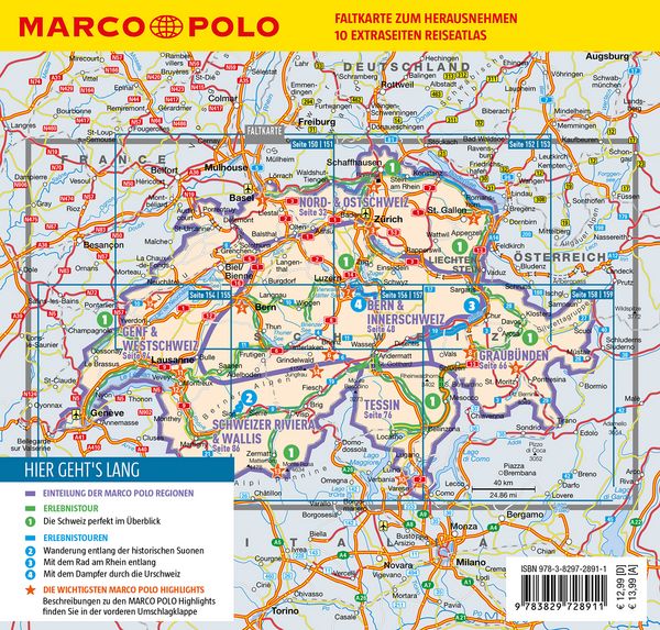Produktbild: MARCO POLO Reisef&uuml;hrer Schweiz